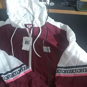 A medium brand new juicy couture windbreaker